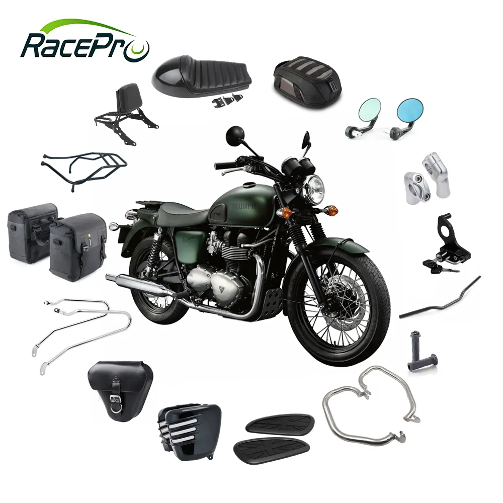 RACEPRO-accesorios Bonneville Bobber para motocicleta, alta calidad, Gama completa, para Triumph Bonneville T100 T120