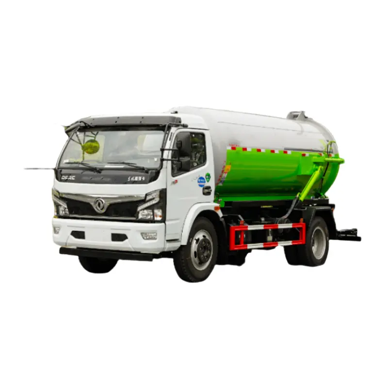 Dongfeng Dolica 8 Square Sewage Suction Truck Efficient Waste Management Vehicle