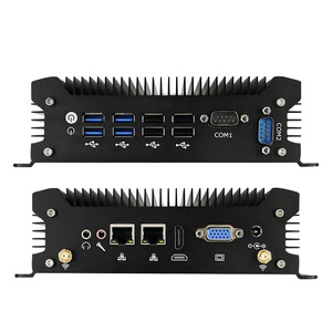 X86 Mele <strong>Embedded</strong> Mini Box <strong>Computer</strong> PC With 2 Lan 2 COM 8 USB Without Fan 4GB 128 N2840 J4125 X5 Industrial Mini PC <strong>Embedded</strong> - Product Image 4