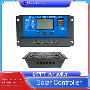 Universale doppia uscita USB 10A 20A 30A 40A 50A MPPT Controller solare PWM tipo 12V 24V caricatore solare - Product Image 3