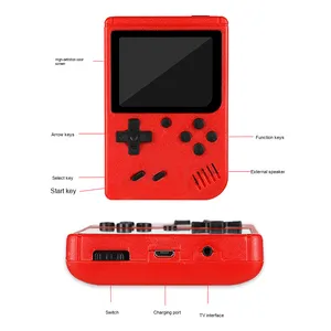 Hot Bán Xách Tay Retro Mini Cầm Tay Trò Chơi Giao Diện Điều Khiển 500 Trong 1 Trò Chơi TV Đầu Ra Hỗ Trợ Vật Liệu Nhựa Món Quà Sinh Nhật Cho Bé Trai - Product Image 5