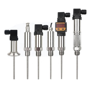 LED LCD統合PT100温度送信機挿入タイプ熱抵抗温度センサー4-20mA/0-10V出力 - Product Image 3