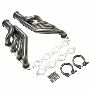Stainless Steel Exhaust Manifold <strong>Header</strong> for EXHAUST HEADER97-14 CHEVY SMALL BLOCK V8 LS1/LS2/LS3/LS6 LSX TURBO MANIFOLD - Product Image 1