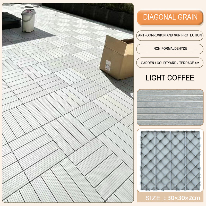 Grain diagonal gris clair