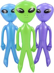 Inflatable <strong>Alien</strong> in Green With Size 85cm - Product Image 3