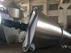 食品添加剂用不锈钢双螺杆锥形混合机低粉尘混合溶液 - Product Image 2