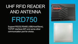 Chip RFID de 4 puertos 12dbi RJ45 TCP/IP Ethernet R2000 RS232 módulo lector RFID lector de puerta UHF de largo alcance para almacén de estacionamiento - Product Image 3