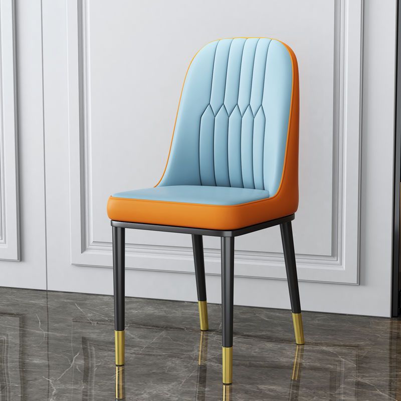 Patas Doradas de Lujo Azul Naranja