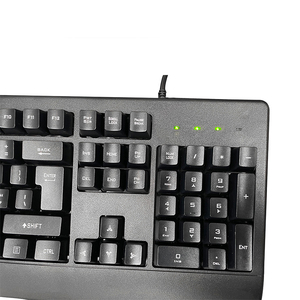 Teclado ergonómico con cable USB para ordenador de escritorio, teclado ergonómico de Microsoft para el hogar y la Oficina, KB-399 - Product Image 4
