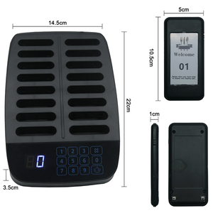 Daytech RP02 <strong>Queue</strong> Calling <strong>System</strong> <strong>Wireless</strong> Customer Buzzing Beeper Restaurant <strong>Queue</strong> <strong>Management</strong> <strong>System</strong> with Flash Light Vibration - Product Image 2