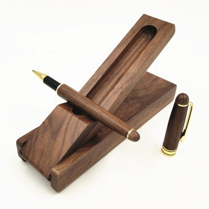 Bộ Quà Tặng Đẹp Sang Trọng Bút Bi Tùy Chỉnh Logo Cá Nhân Chữ Ký Điều Hành Bút Bi Bằng Gỗ - Product Image 3