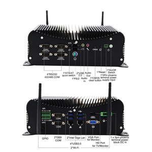 EGlobal היי-end תעשייתי מחשב שולחני אינל ליבה I5-1155G7 / I7-1195G7 תצוגה כפולה 1 gpio 2 lan 6 com 2 dr4 חדש au plug au plug