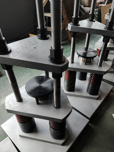 Digital anzeige Voll automatische feder belastete Beton kriech prüfmaschine