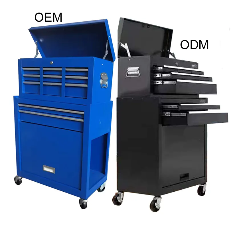 Heavy Duty Tool Steel Storage 2016 professional new product removable 8 drawers trolley cart chest box rolling tool cabinet