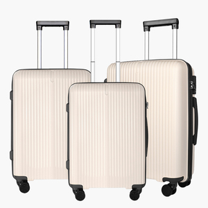 Factory Customize Travel <strong>100</strong>% Polypropylene PP Luggage Set Carry on Hand <strong>Trolley</strong> Suitcase Hard Spinner Wheel - Product Image 3