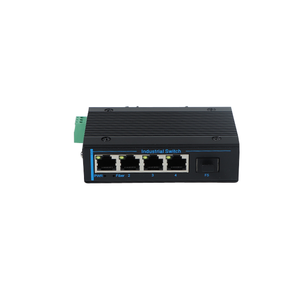 Industrieller Ethernet-Switch 4-Port 100 Mbit/s DC-Eingang Netzwerk-Switch RJ45 Din Rail Ethernet-Switch - Product Image 2