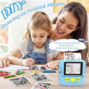 2,4-Zoll-ABS-681 Video-Fotokamera Spielzeug für Kinder 1080P HD Sofort druck DIY 32G Speicher CMOS Imaging Sensor MicroSD Media - Product Image 5