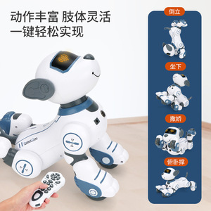 Умная игрушка может катиться вверх ногами Сенсорное кодирование AI искусственный интеллект пульт дистанционного управления умный робот собака набор игрушек - Product Image 5
