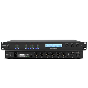 Depusheng DSP260 Two in Six Out Speaker Sound System Professional Digital Intelligent Digital Effector <strong>Audio</strong> Processor - Product Image 1
