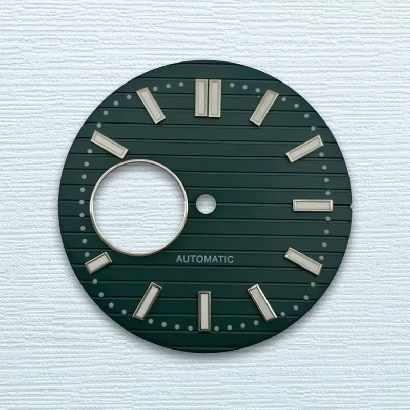 Green surface silver nail s