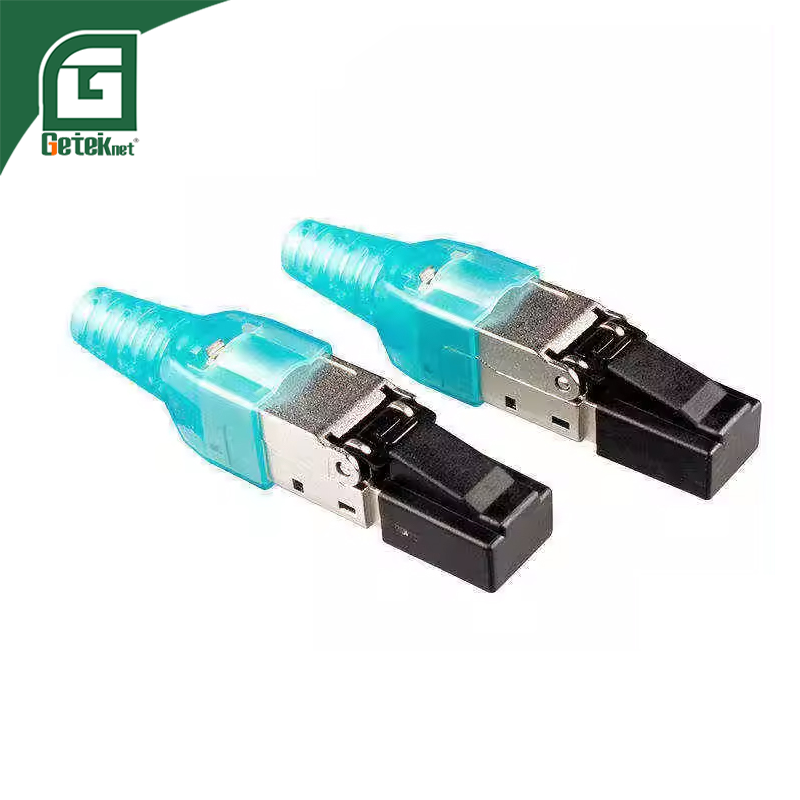 Network RJ45 connector Cat.6 Toolless FTP shielded 8P8C