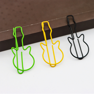 Vui vẻ & Dễ thương Guitar hình paperclips trong các loại màu sắc bookmark & kế hoạch <span class=keywords><strong>clip</strong></span> cho tổ chức và trang trí mục đích - Product Image 6