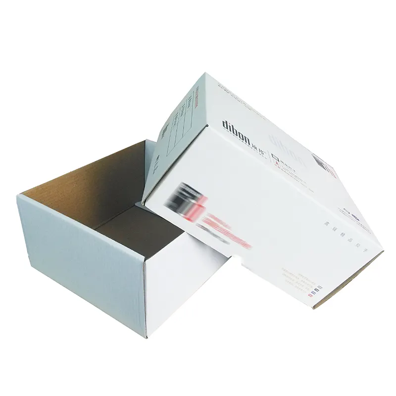 Scatola di cartone ondulato fai da te design creativo, regalo personalizzato e scatola di imballaggio per decorazioni natalizie