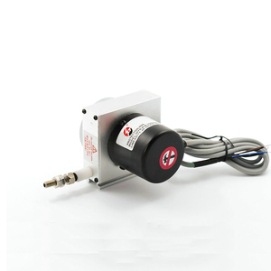 Sensor de potenciómetro de cable de extracción de retorno de resorte 4-20mA longitud de salida medición 2000 mm rango transmisor de carrera lineal - Product Image 1