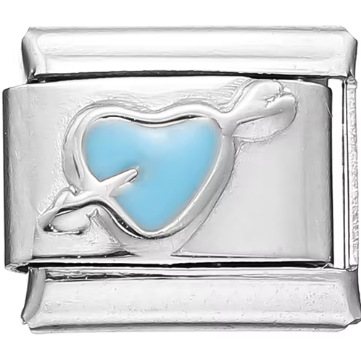 0202-corazón de azul claro