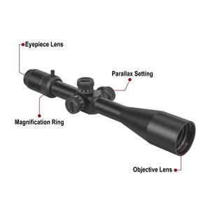 Optik 6-24X50 FFP taktik av lekelenme kapsamları teleskopik kolimatör silah nişan dürbünü avcılık için - Product Image 4