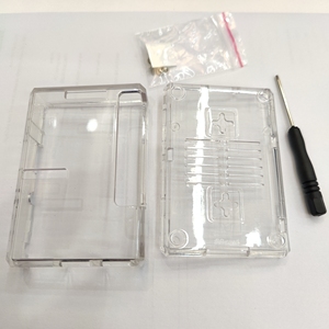 Caja de plástico transparente para Raspberry Pi B +, 2 modelos B y 3 modelos B