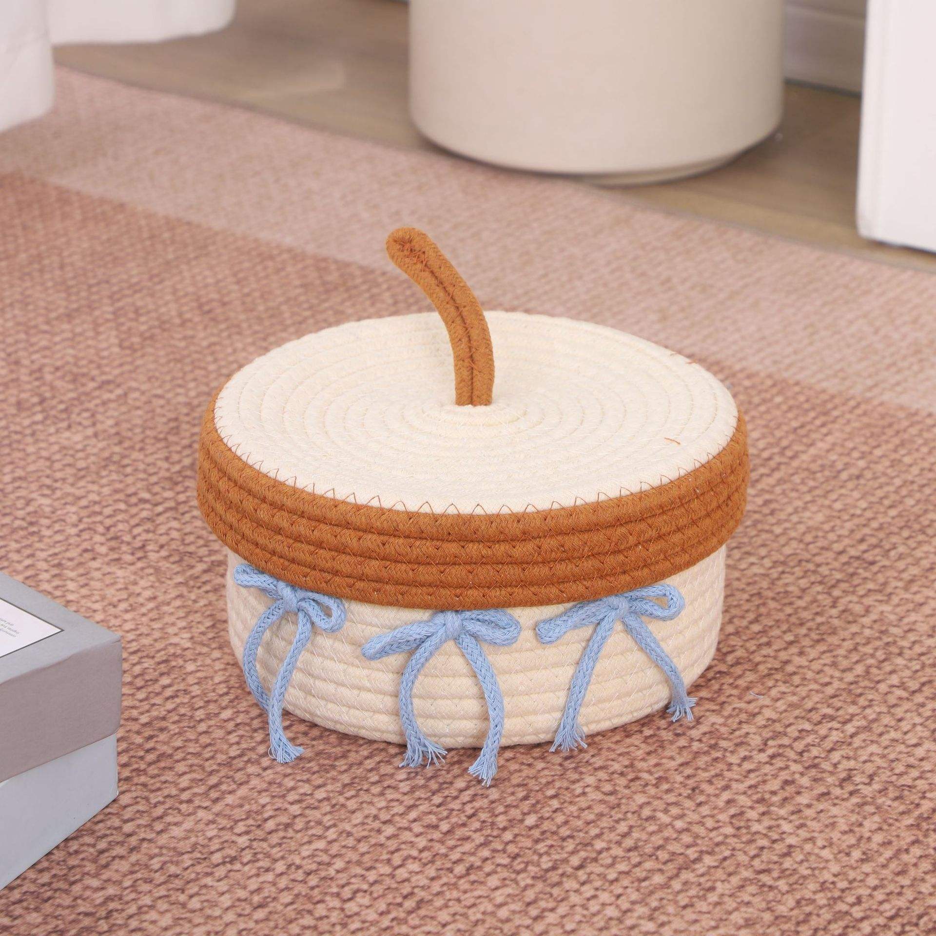 Cabpuccino blanc crème 22*12