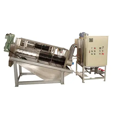 Tiermist Abwasser Schlamm Dehydrator Press maschine hergestellt in China