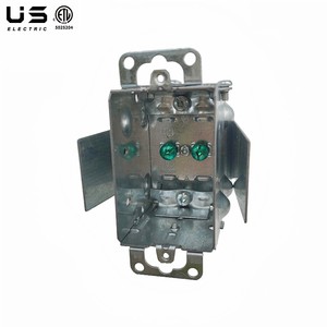 Rework Device Box 1104-LRW Galvanized Steel 2-<strong>1</strong>/2 Inch Deep Electrical <strong>1</strong> Gang Rework Bracket Electronics Instrument <strong>Enclosures</strong>