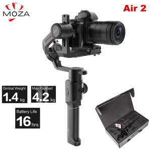 Ücretsiz kargo Moza hava 2 3-Axis el Gimbal sabitleyici sert koruma taşıma çantası A7IV A7R <span class=keywords><strong>GH4</strong></span> DSLR aynasız kamera