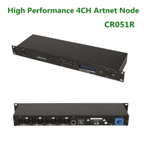 Высокая производительность 4CH Artnet-DMX512 конвертер двунаправленная