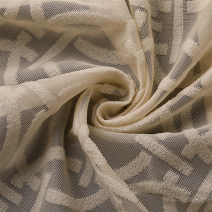 Ifr Hot Bán Thiết Kế Đơn Giản Phong Cách Châu Âu Thanh Lịch Trắng Sheer Rèm Làm Từ Vải Voile Với Thêm Dài Cửa Sổ Khăn - Product Image 5