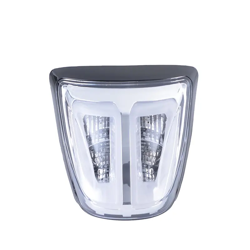 YongJin LED luz trasera lámpara trasera lente transparente para Vespa Sprint Primavera 50 125 150