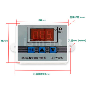 XH-W3002 220V /12V Digital LED <strong>Temperature</strong> <strong>Controller</strong> 10A Thermostat Control Switch Probe With Waterproof Sensor W3002 - Product Image 3
