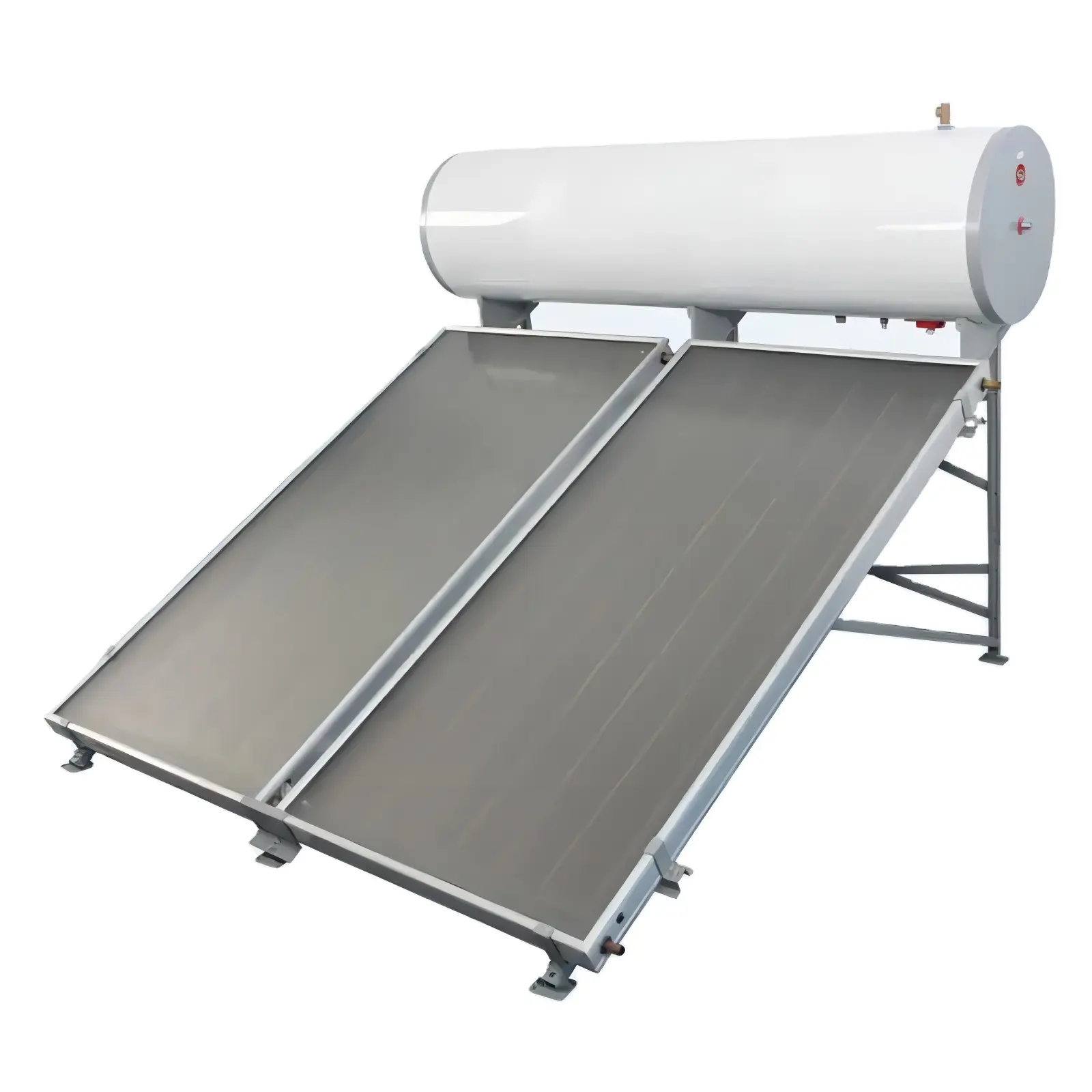 Качественная панель солнечного нагрева горячей воды плоская панель Интегрированная солнечная система водонагревателя