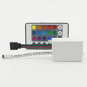 DC5-12V 6A RGB светодиодный контроллер 24 ключа RF пульт дистанционного управления высокой мощности 72 Вт светодиодный контроллер для SMD5050 SMD2835 RGB ленточный светодиодный диммер - Product Image 5