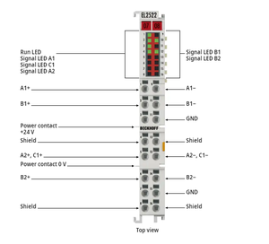 Beckhoff Original New PLC <strong>Programmable</strong> Logic Controller Extended Module EL2522 with Efficient <strong>Input</strong> and <strong>Output</strong> (IO) - Product Image 2