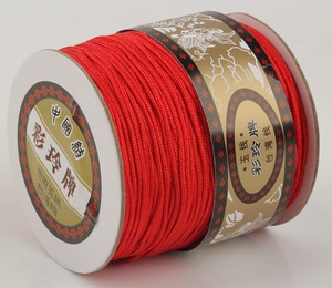 <strong>High</strong> <strong>Quality</strong> 1.5mm Taiwan Thread Jade <strong>String</strong> 100% Polyester Nylon Cord for DIY Jewelry Making Woven Bracelet Colorful Options - Product Image 3