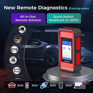 X431 PRO3 V + Elite araç teşhis tarayıcı Smartlink C uzaktan kumanda obd TPMS osiloskop j2534 ile tüm araba için