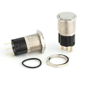 Metal <strong>Push</strong> <strong>Button</strong> <strong>Switch</strong> 16 mm Latching <strong>Push</strong> <strong>Button</strong> <strong>Switch</strong> Flashlight <strong>Dpdt</strong> Dpst Momentary <strong>Push</strong> <strong>Button</strong> on off Power <strong>Switch</strong> - Product Image 4