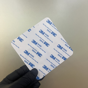Acrilico quadrato NFC Google recensioni piastre con codice QR variabile RFID interfaccia di comunicazione ISO modello numero