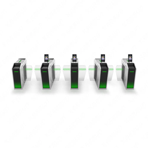 Drehkreuz tor Gesichts erkennung RFID QR Barcode Mitglieds karte Kanale ingang Ausgang Zugangs kontroll system Swing Gate - Product Image 6