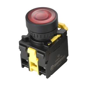 Interruttore a pulsante illuminato impermeabile interruttore elettrico a pulsante con indicatore luminoso - Product Image 1