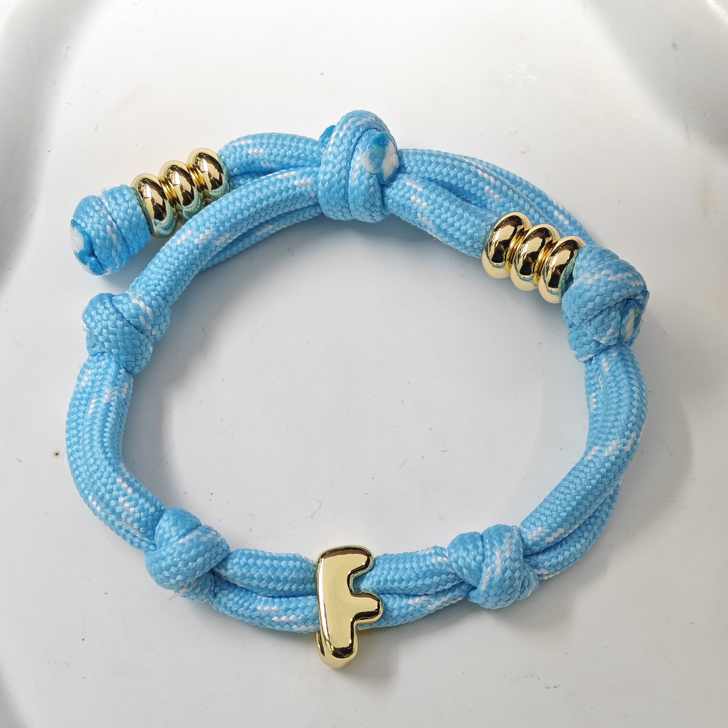 Blue Rope Bracelet