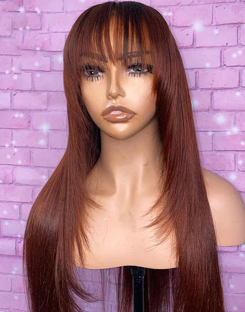 Brown avec bang